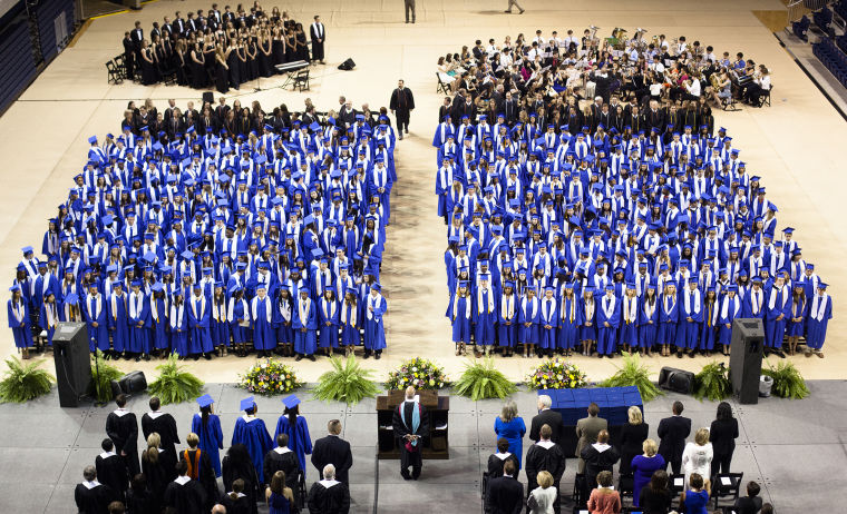 Auburn High School graduation 2013